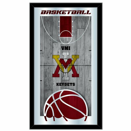 HOLLAND BAR STOOL CO Virginia Military Institute 15" x 26" Basketball Mirror MBsktVAMilI